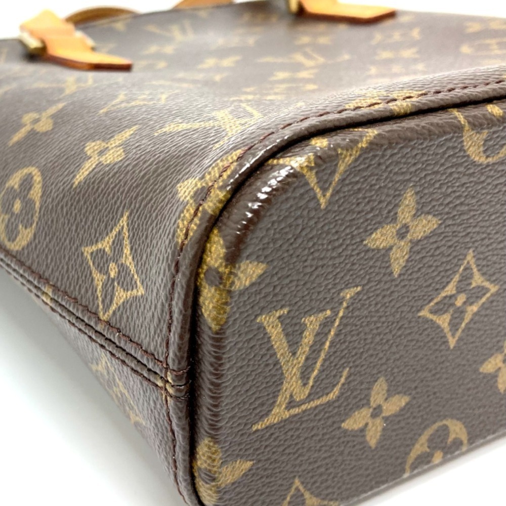 LOUIS VUITTON Authentic Brown Monogram Canvas Tote Bag - Picture 5 of 12